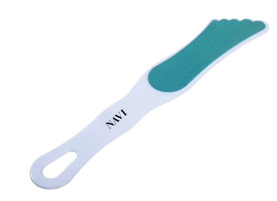Plastic Nail Art Tool Foot Shape Pedicure File Exfoliationg Scurb Foot file