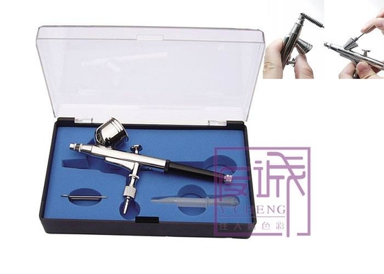 อุปกรณ์สักอุปกรณ์ Air Brush Spray Gun Dual Action Airbrushing Kit