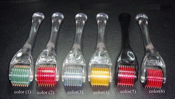 titanium 200 needles Face / Body Derma Microneedle Roller For Acne Scars Removal
