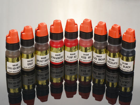 สุขภาพ 8ml ธรรมชาติเครื่องสำอางไมโครราบรื่น Makeup Pigments ด้วย 38 สี